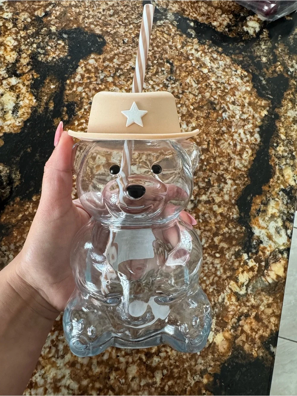 white star adorable clear